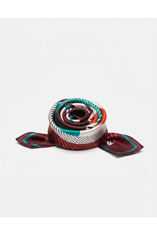 Lara Shawls Çok Desenli Fular - 4