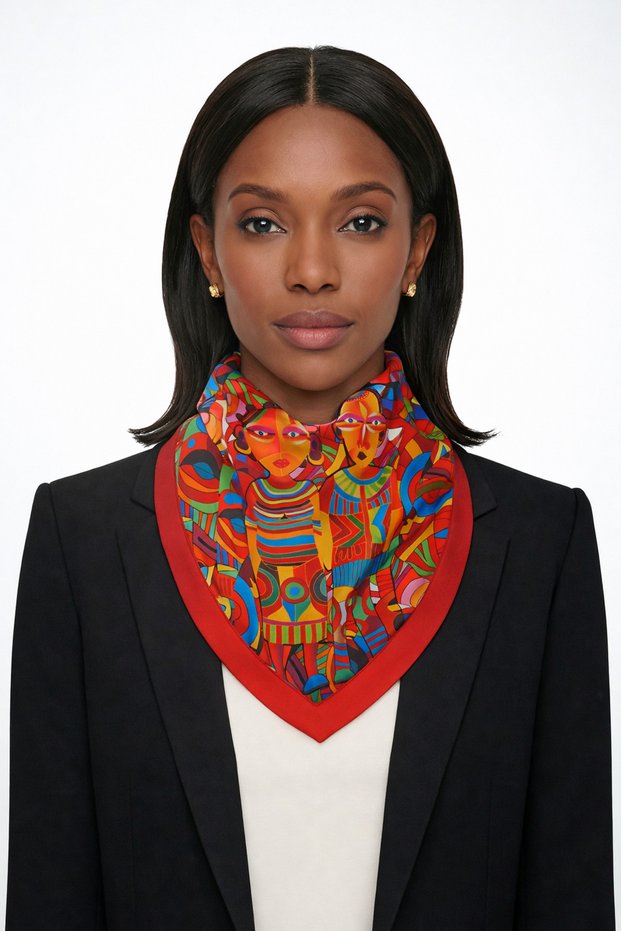 Blueberry Soft Touch Bandana