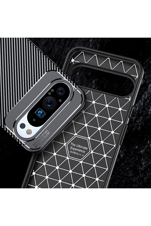 Case for Google Pixel 10 / 10 Pro - CarbonFiber - Black - 3