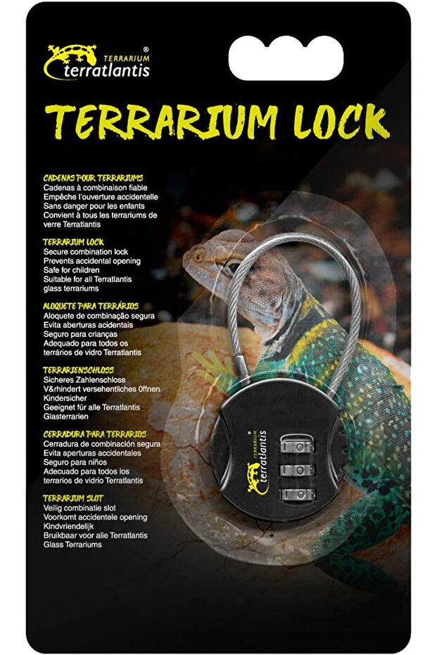 قفل حوض زجاجي برمز سري - 1