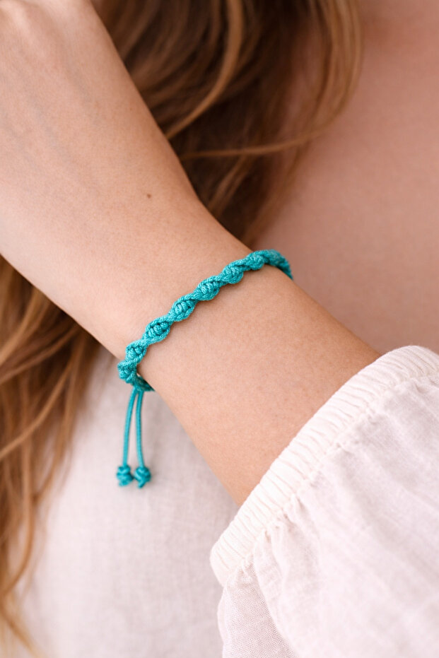 Spiral Makrome Bileklik - 1