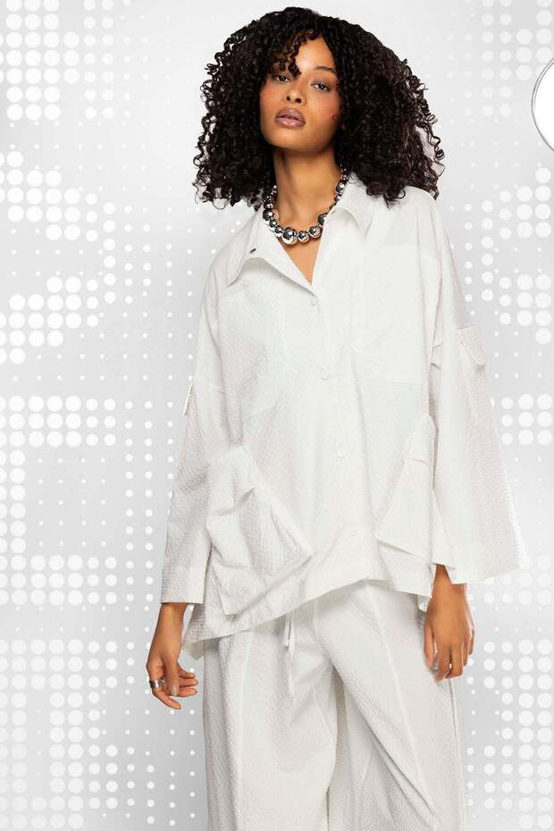 Ekru Gömlek 15458 - 6