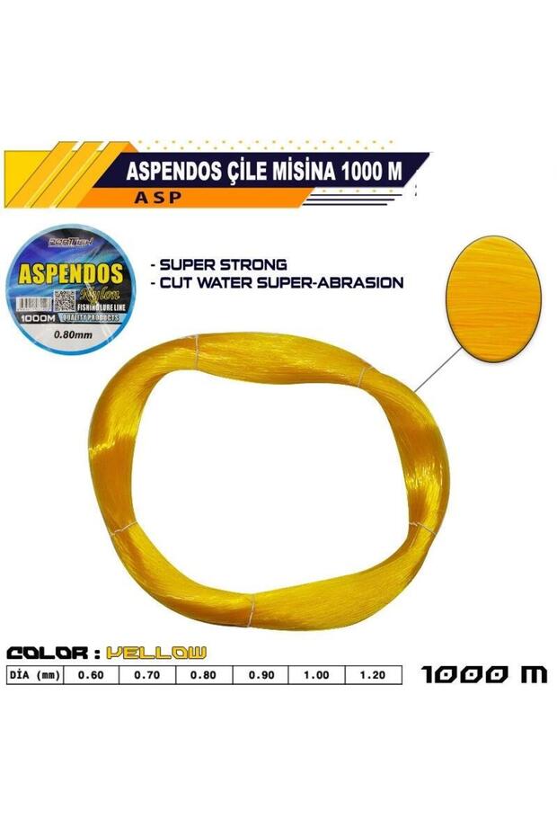 Port Fishaspemdos Fishing Line 1000 Mt 1.2