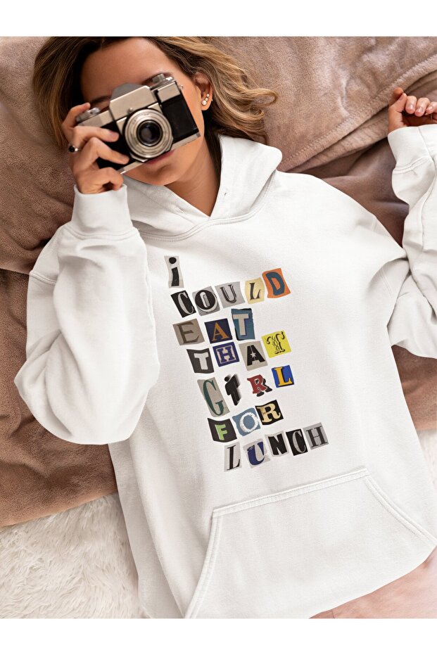 Billie Eilish Lunch Printed Unisex Oversized Singer Hoodie