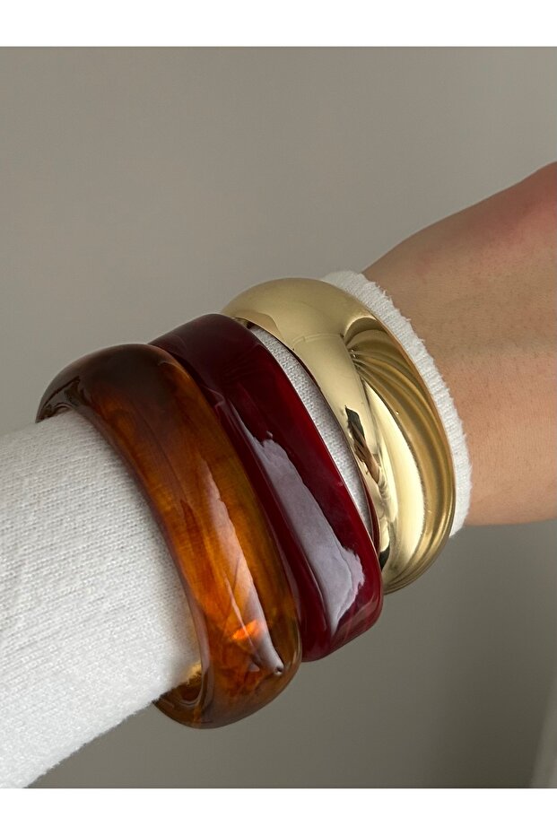 Üçlü Kemik Model Bilezik - 2