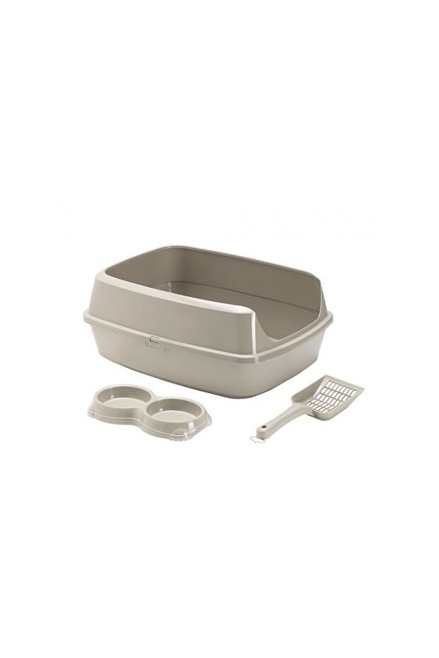 مجموعة كيت كات للمبتدئين - كبيرة - رمادي - 1