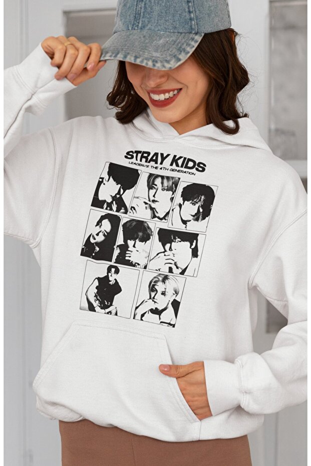 Stray Kids Music Group Printed Unisex Oversized Hoodie