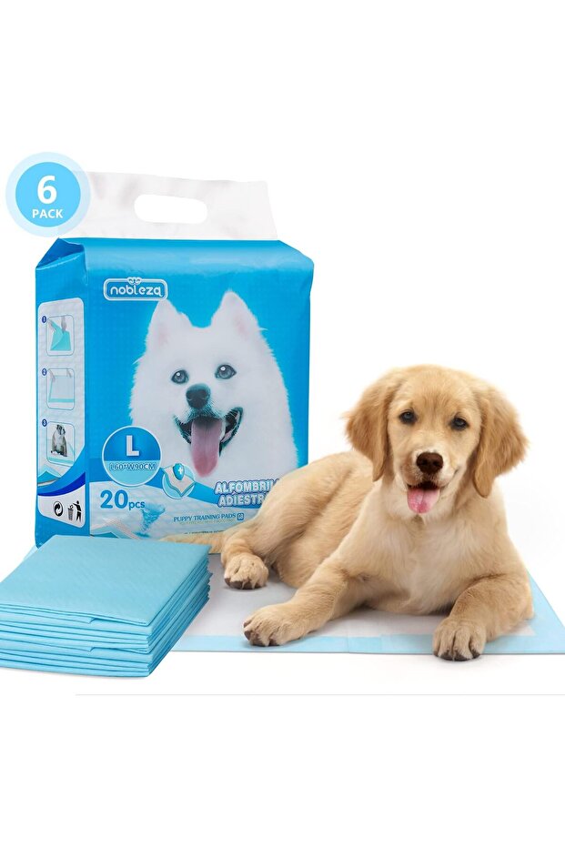 فوط صحية للحيوانات الأليفة 10 قطع - 1