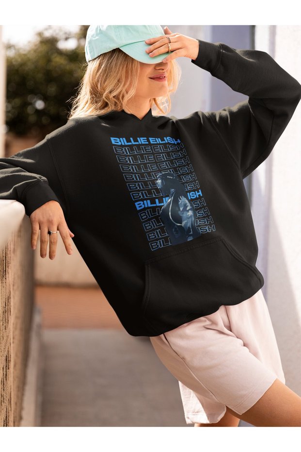 Billie Eilish Printed Unisex Oversize Singer Hoodie