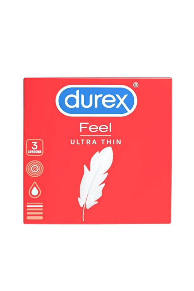 Set 4 x 3 Prezervative Feel Thin - 1
