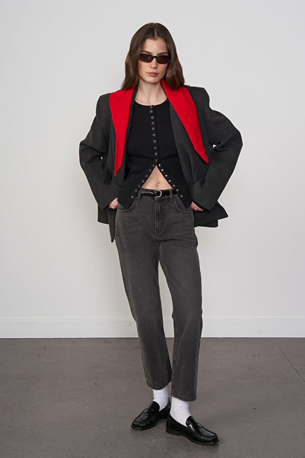 Çıt Çıt Detaylı Bluz - 2