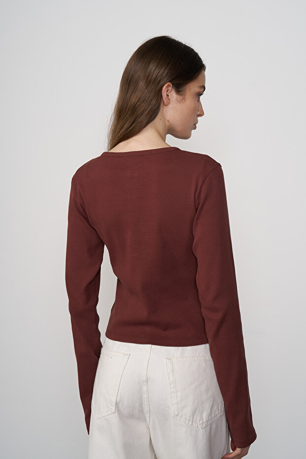 Çıt Çıt Detaylı Bluz - 4