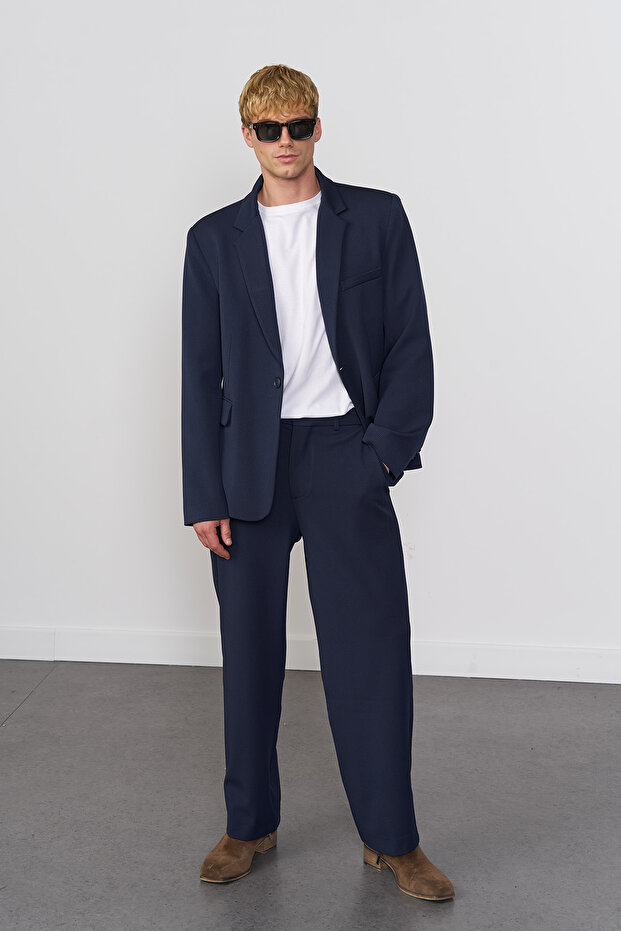 Straight Fit Pantolon - 1