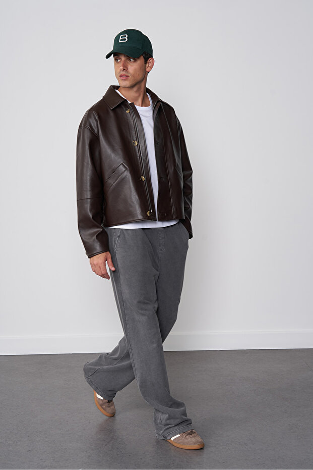 Vintage Deri Ceket - 1