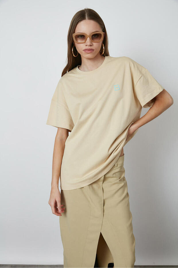 Baskılı Kompakt Tshirt - 3