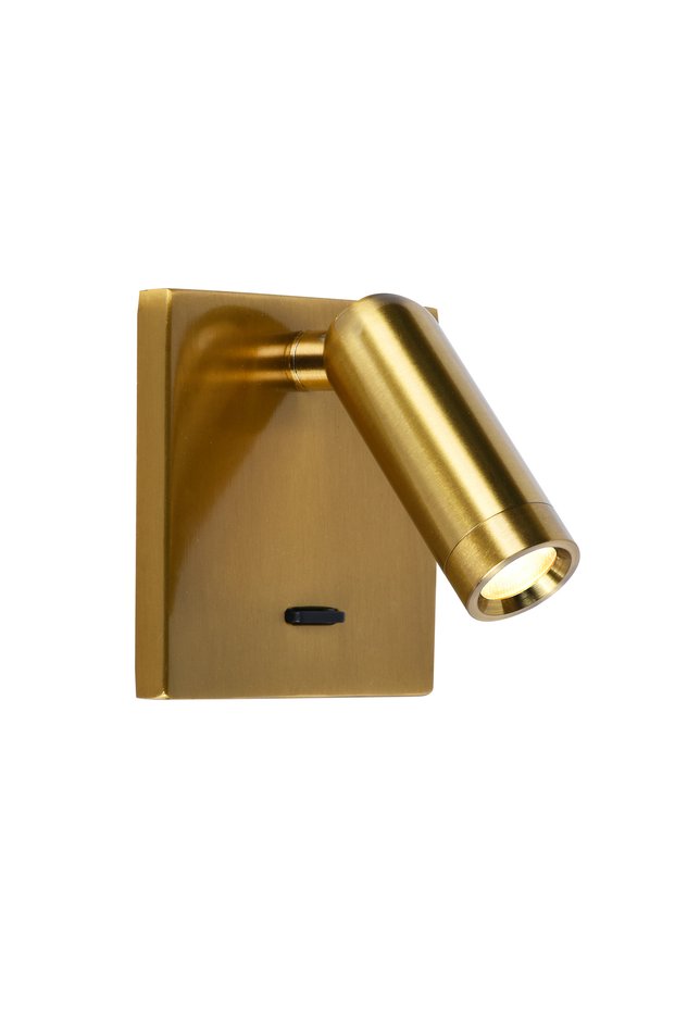 Bedside Flexible Arm Leather - Aluminum Coated Led Wall Lamp Hotel Hotel