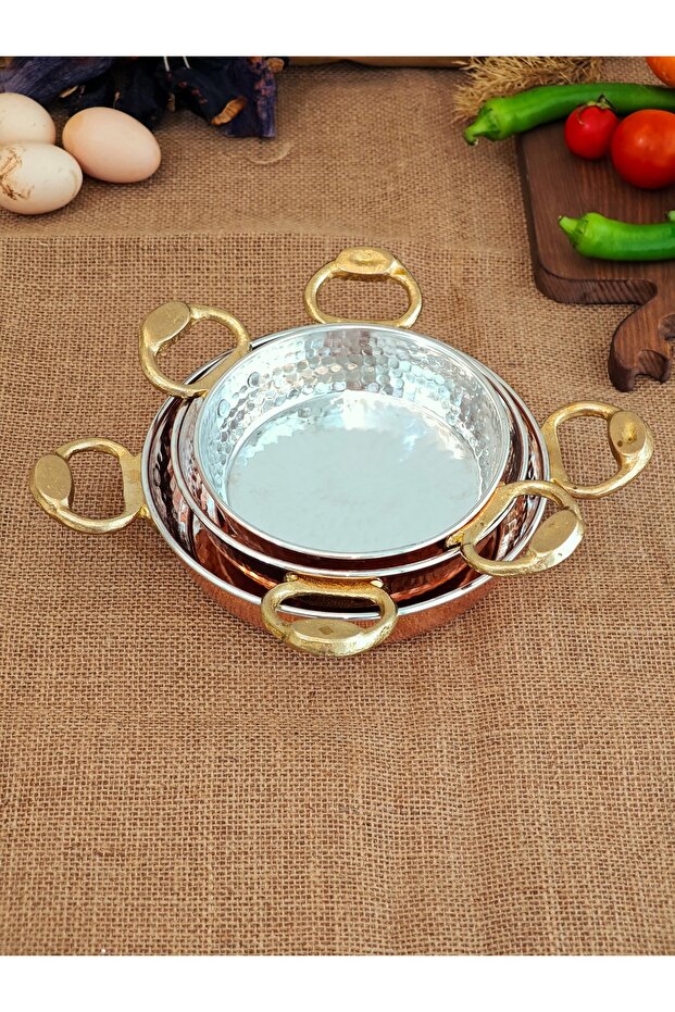 Copper Pan Set - 5