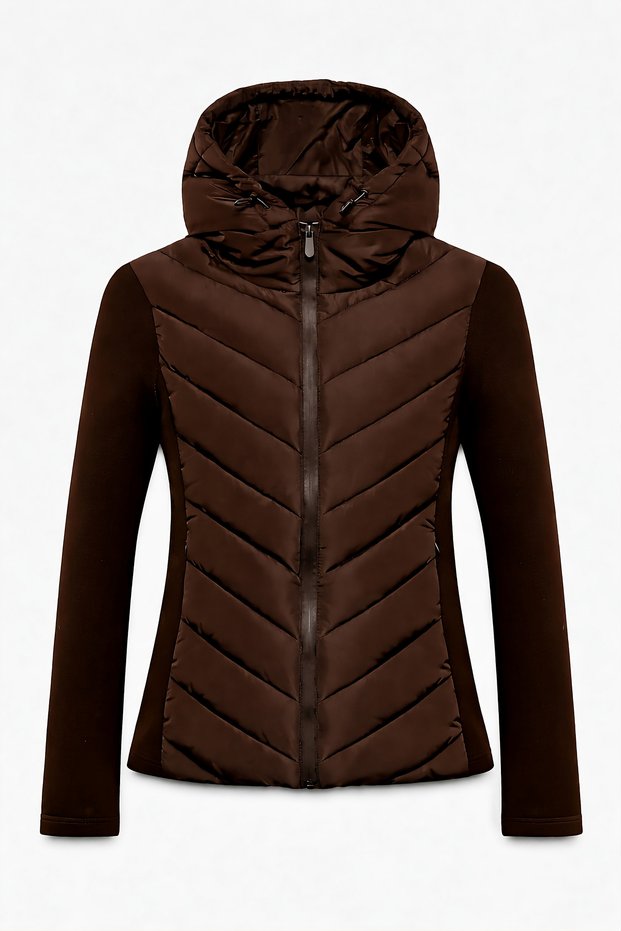 Women's Hooded Puffer Coat Range Rover Mom Jacket