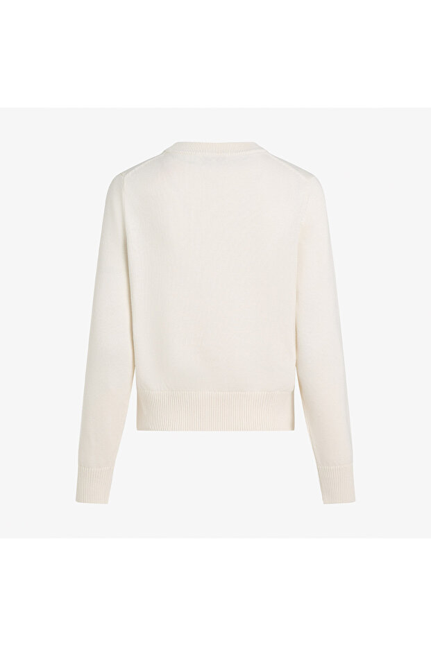 Kadın Krem Triko - 5