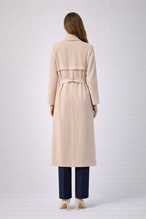 رداء حمام بجيوب وإغلاق بالكبس موديل كاب - 4