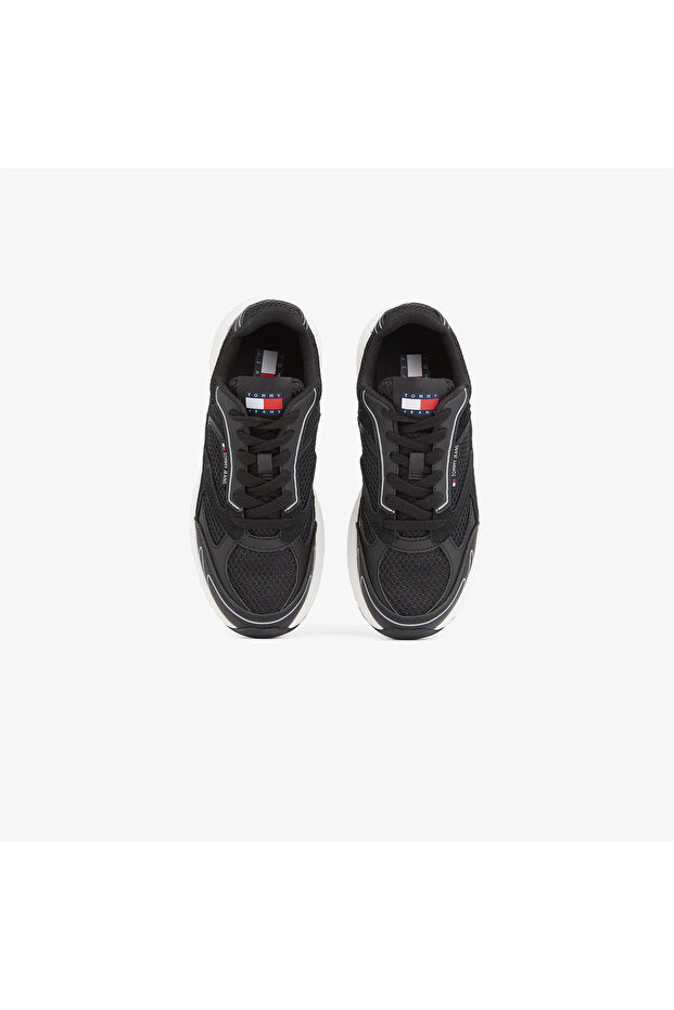 Kadın Siyah Sneaker - 5