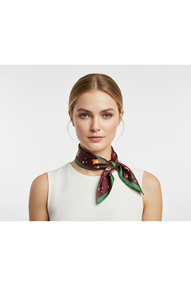 Lara Shawls Yılbaşı Konseptli Fular - 1