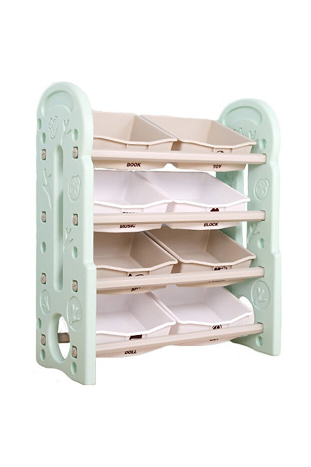 Toy Storage Organizer With Bins For Kids Room