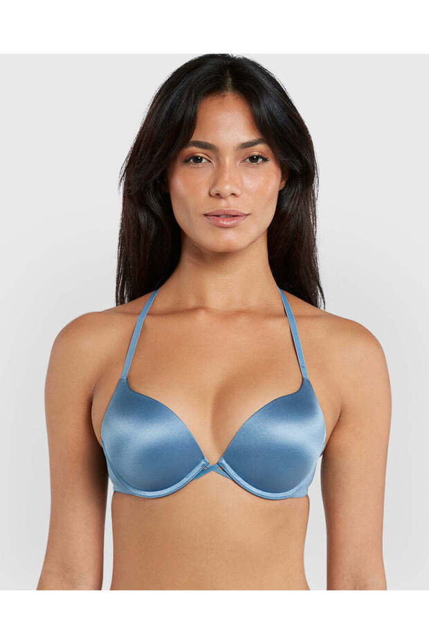 Obvious Double Pushup Plunge Bra