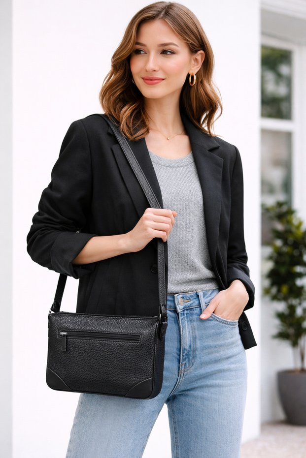 Pearl Shoulder Bag Duru Lines Urban Women's Crossbody Bag