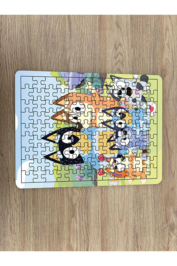 Children's Puzzle Wooden 108 Piece Bluey Furniture