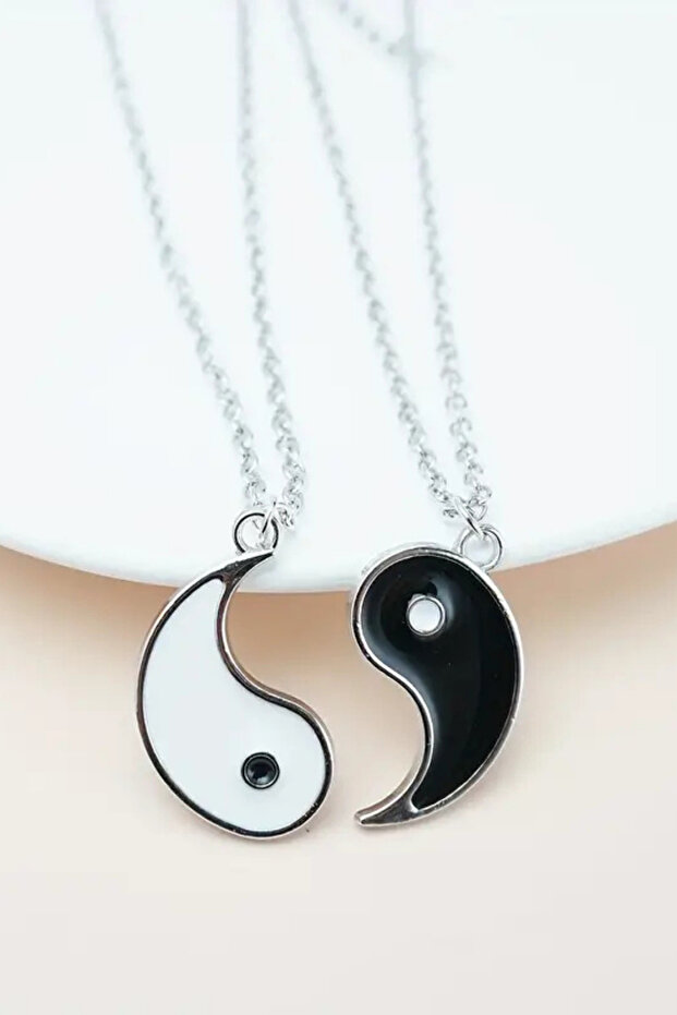 Yin Yang Necklace Balance Chain Necklace Gift for Friend Gift for Lover Necklace