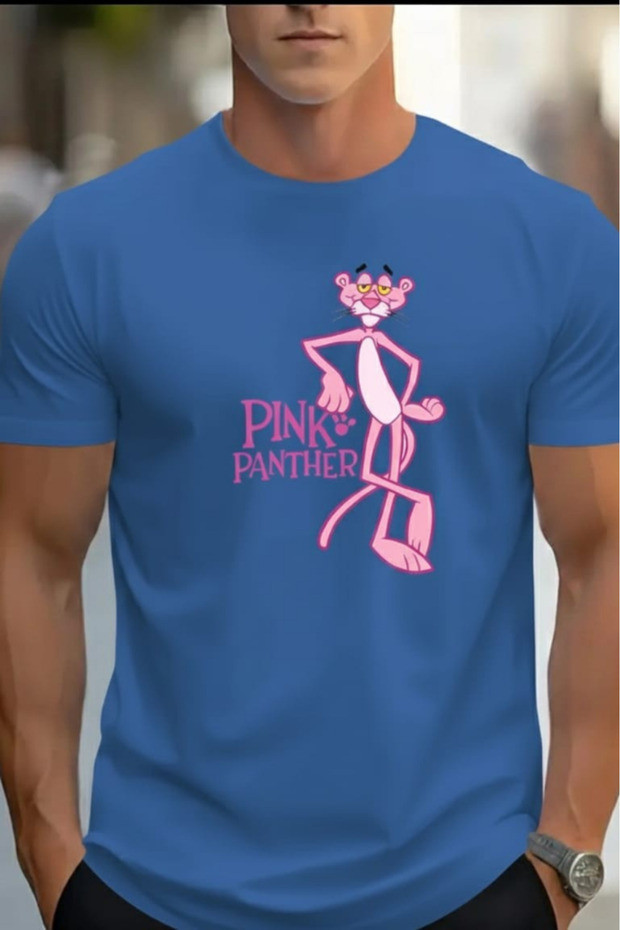 Pink Panther Printed Unisex T-Shirt