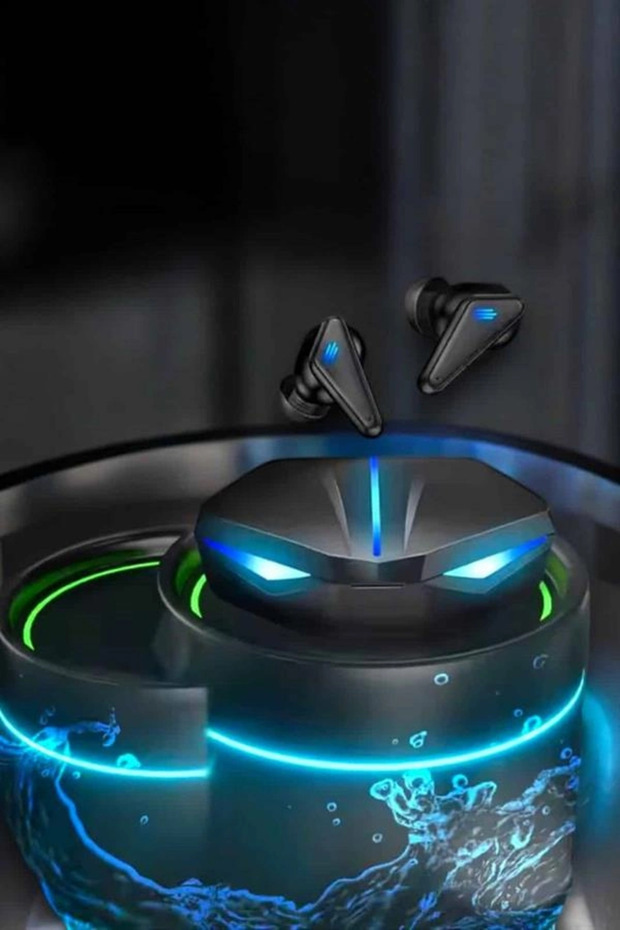 سماعة بلوتوث لاسلكية مزودة بميزة إلغاء الضوضاء النشط مع إضاءة LED - 3