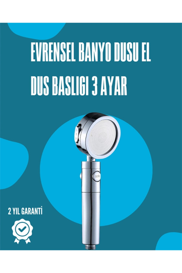 Water-Saving and Easy-To-Install Handheld Shower Head – High