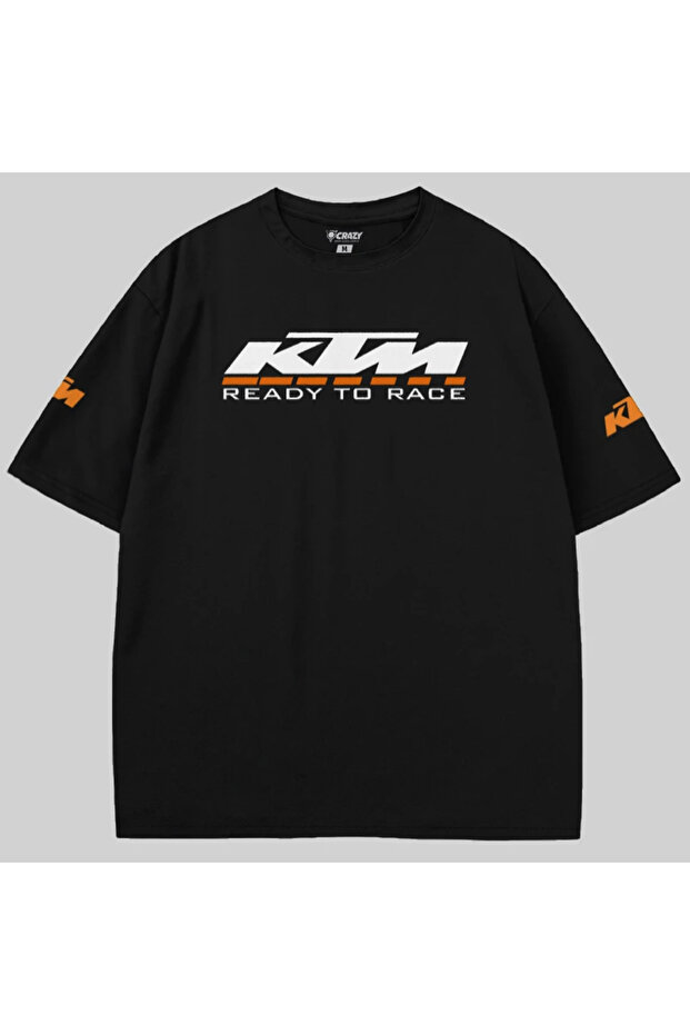 تي شيرت Ktm جاهز للسباق قصة فضفاضة