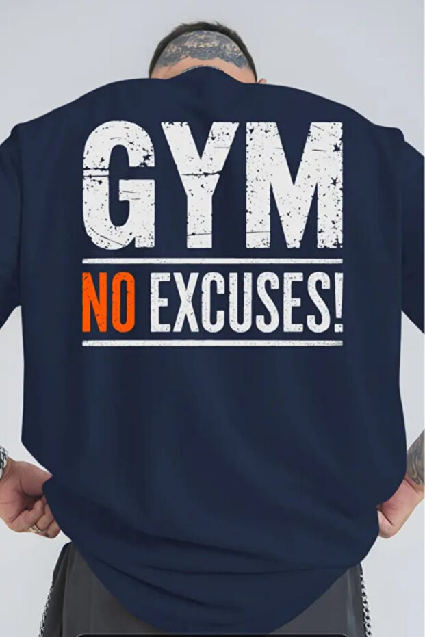 Gym No Excuses Printed Unisex T-Shirt