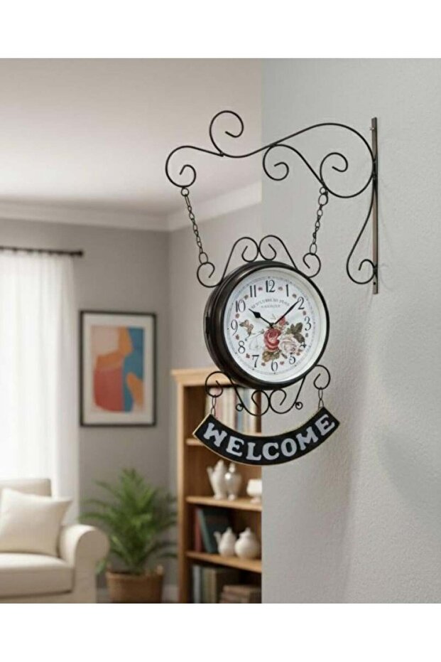 Corner Wall Clock - 2