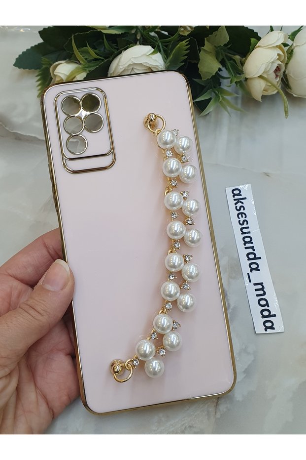 Infinix Note 10 Compatible Pearl Laser Cut Glossy Case