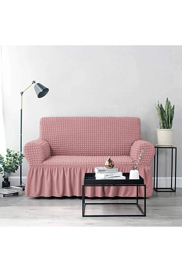 Bürümcük Stretch Fabric Flexible Washable 2 Seater Sofa Cover Sofa Slipcover 115*170