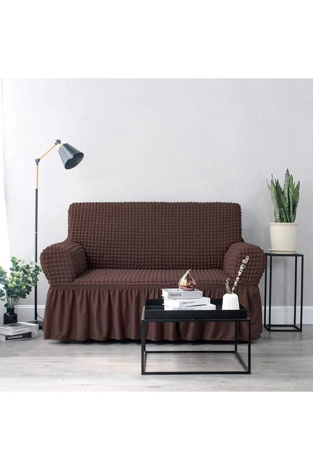 Bürümcük Stretch Fabric Flexible Washable 2 Seater Sofa Cover Sofa Slipcover 115*170