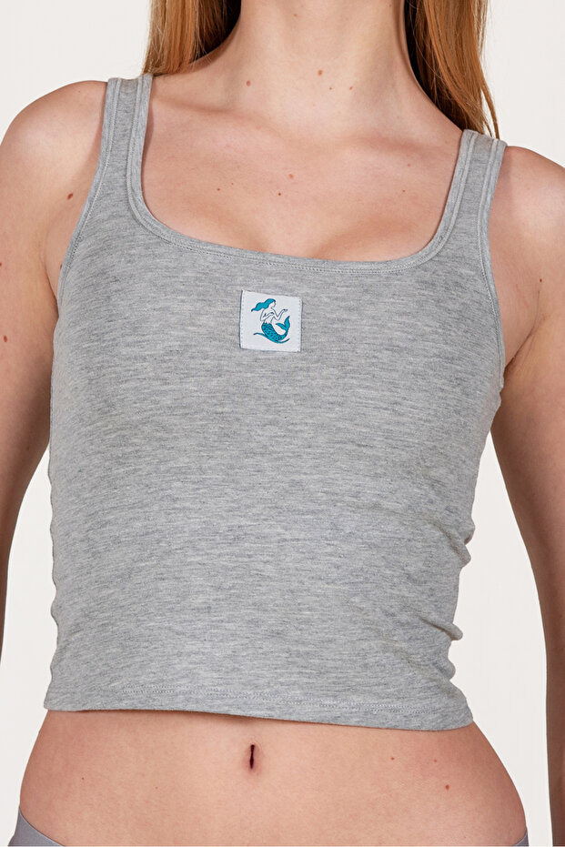 Camisole Top Atlet - Urban Gray (Single Tank Top)