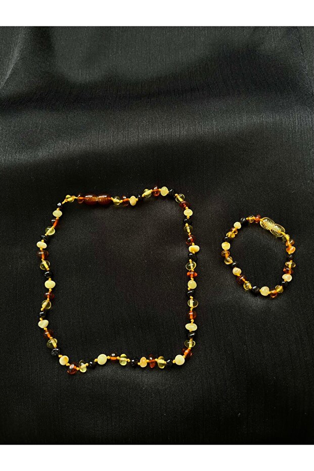 Baby Amber Necklace and Bracelet