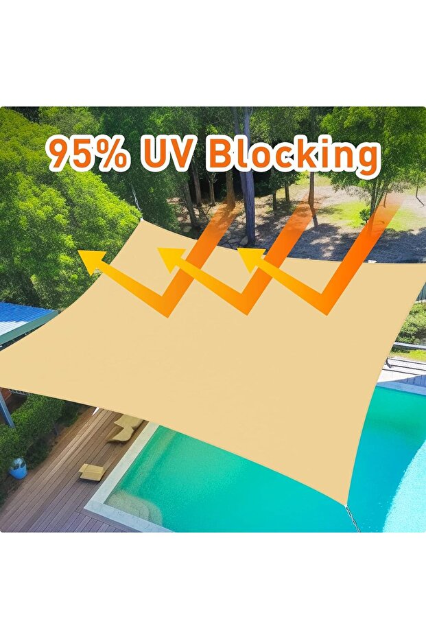 مظلة شمسية مستطيلة - 6