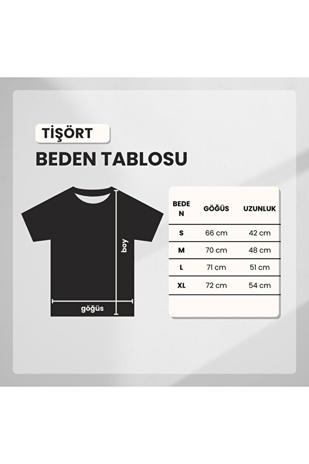 Unisex Sevimli CapyBara Baskılı Basic Regular T-shirt - 3