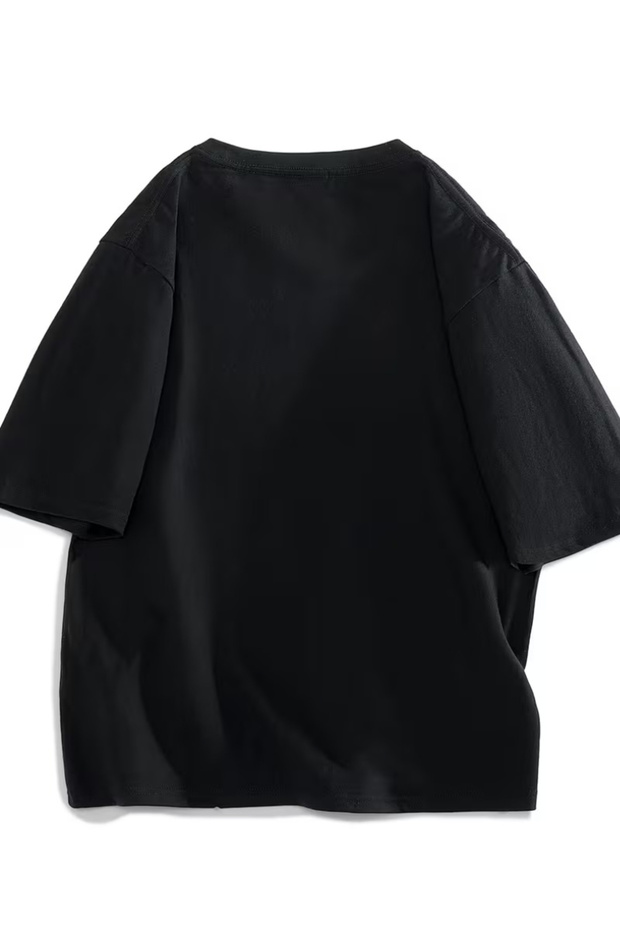 Unisex Sevimli CapyBara Baskılı Basic Regular T-shirt - 2