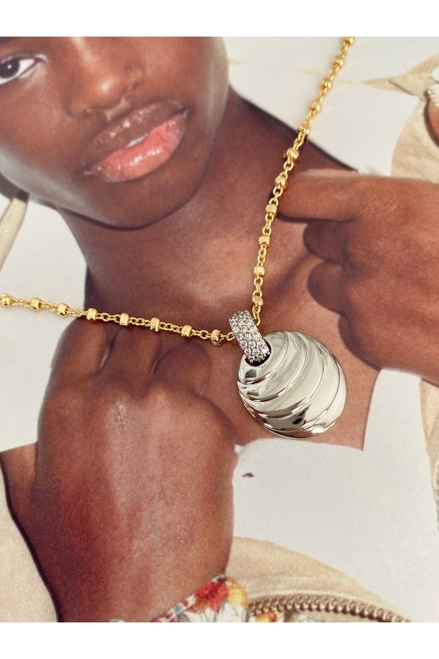 60 cm Oval Locket Ball Chain Women's Necklace