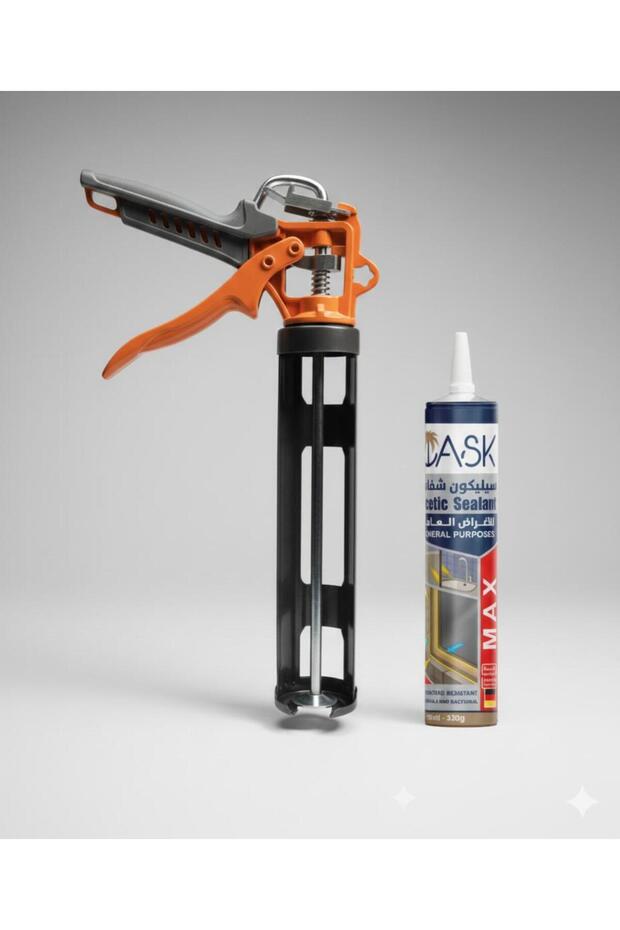 مسدس سيليكون (Caulking Gun) تصميم متين وأداء سلس يعطي دقة متناهية بدون تنقيط