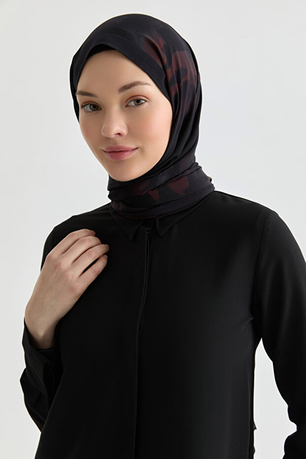 Gizli Patlı Basic Gömlek - Siyah - 3