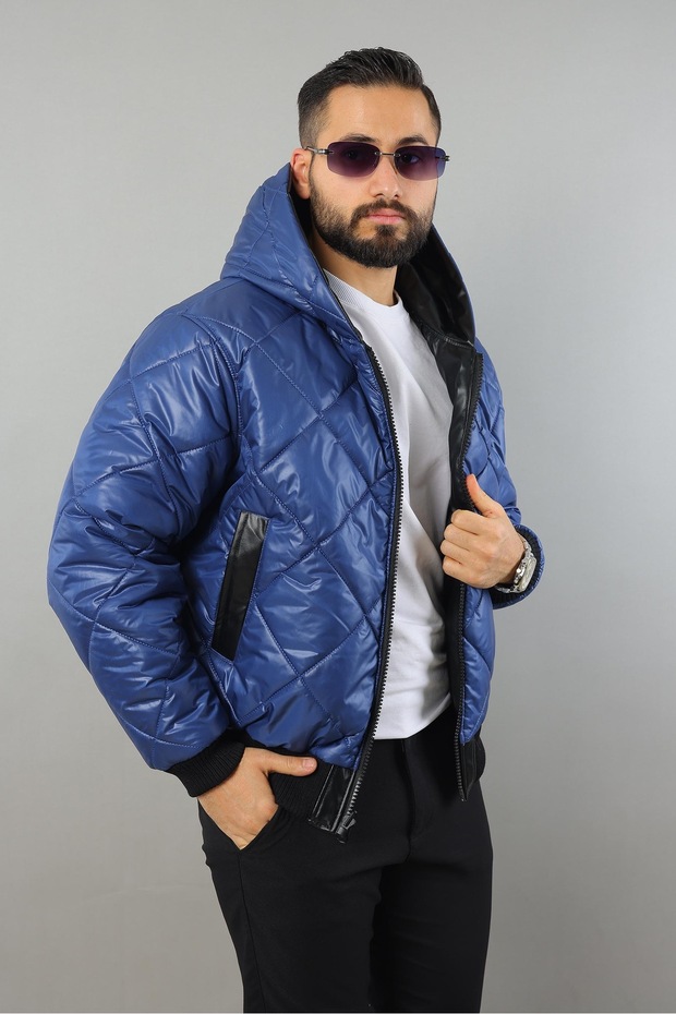 ERKEK ÇİFT TARAFLI KIŞLIK MONT - 1