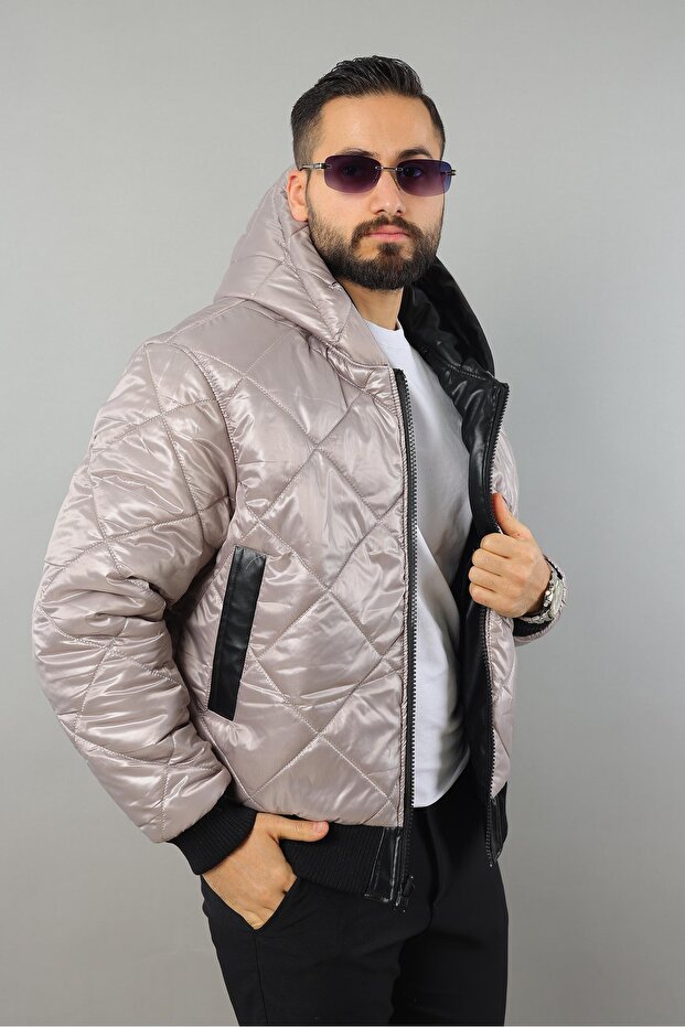 Men's Double-Sided Winter Coat - 1